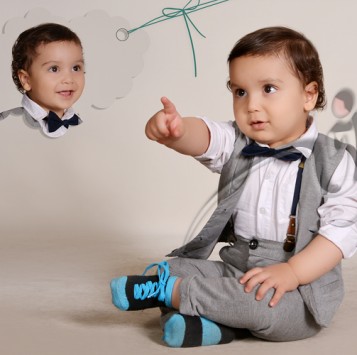 عکاسی حرفه ای از نوزاد در آتلیه سرخه